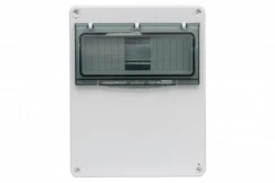 Obudowa R-240 240x190x90mm IP65 okno 8M /8 modułów/ IP 65