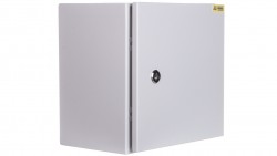Obudowa metalowa 300x300x220mm IP65 z płytą montażową RN 303021 (RAL 7035) R30RS-01011100300