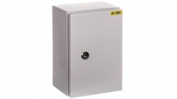 Obudowa metalowa 300x200x160mm IP65 z płytą montażową RN 203015 (RAL 7035) R30RS-01011100100