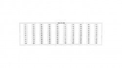Oznaczniki WMB 2x 1-50 793-5666 /5szt./
