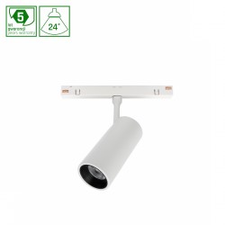 SYSTEM SHIFT - SPOT M oprawa na szynoprzewód 44x157x178mm 10W 24st biały 5 lat gw DALI WLD+40003_DALI