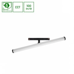 SYSTEM SHIFT SMART- BEAM regulowana 28x400x75mm 12W 150st czarny CCT/DIM 5 lat gw. WLD+40007_SMART