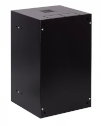 Szafa RACK 10 9U 310x300mm IP30 RAL9005 (drzwi przeszklone) SZW-10-9U-30-DS-C 19-7010SZW-10-9U-30-DS-C