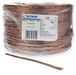 Przewód głośnikowy PGY-p 2x4 OFC LP0054 /100m/