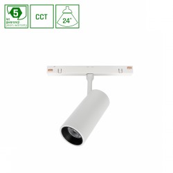 SYSTEM SHIFT SMART- SPOT M oprawa kierunkowa 44x157x178mm 10W 24st biały CCT/DIM 5 lat gw. WLD+40003_SMART