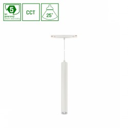 SYSTEM SHIFT SMART-  HANGIT oprawa zwis 40x297 (900mm kabel) 12W 25st biały CCT/DIM 5 lat gw. WLD+40035_SMART