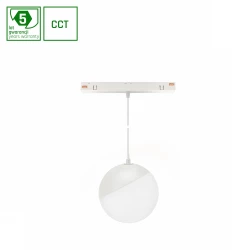 SYSTEM SHIFT SMART- GLOBE P oprawa kula zwis  fi100 (815mm kabel) 5W 165st biała CCT/DIM 5 lat gw.. WLD+40034_SMART