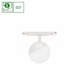 SYSTEM SHIFT SMART- GLOBE oprawa kula fi100x130mm 5W 165st biała CCT/DIM 5 lat gw. WLD+40033_SMART