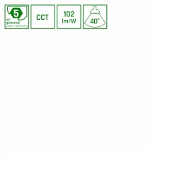 SYSTEM SHIFT SMART- GRID L oprawa liniowa 440x23x42mm 22W 40st biała CCT/DIM 5 lat gw. WLD+40042_SMART