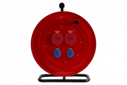 Rozgałęźnik na bębnie metalowym MAKARA-460 2x32A 5p, 2x230V  IP44