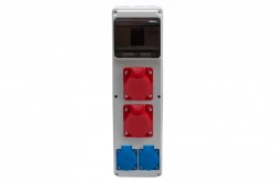 Rozdzielnica ULISSE 6M MAXI - gniazda 2x32A 5p, 2x230V /6 modułów/ IP44