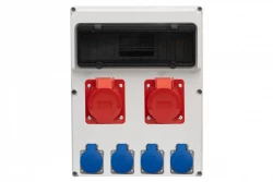 Rozdzielnica FEMO 13M - gniazda 2x16A 5p, 4x230V /13 modułów/ IP44