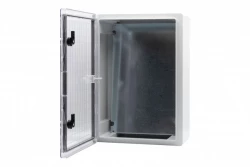 Szafa z tworzywa 350x500x190 mm IP65 drzwi przeźroczyste