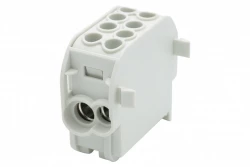 Zacisk HLS 125A-2 (1x35,1x25 / 1x35,1x25) Al/Cu  - szary