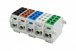 Zacisk HLS 5x100A-2 (1x25,1x16/1x25,1x16) /3L+N+PE/ Al/Cu