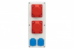 Rozdzielnia VERTICAL S - gniazda 16A 5p, 32A 5p, 2x230V IP44