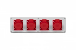 Rozdzielnia HORIZONTAL B - gniazda 16A 5p, 3x32A 5p IP44
