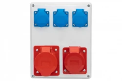 Rozdzielnica R-240 - gniazda 2x16A 5p, 3x230V IP44