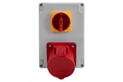 Rozdzielnia RS-KOMBI - gniazda 32A 5p, L/P (32A-Z) IP44