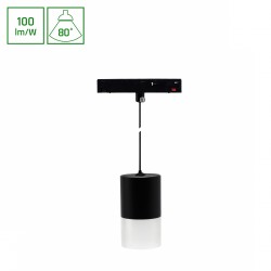SYSTEM SHIFT BASIC - HANGIT oprawa zwis 55x95mm (1100mm wire) 6W 3000K czarny WLD+70005WW