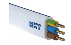Przewód nkt instal plus YDYp 3x1,5 żo biały 450/750 (50m)13029052