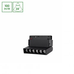 SYSTEM SHIFT BASIC - GRID XS ADJUSTABLE oprawa liniowa 110mm 6W 3000K czarny WLD+70016WW