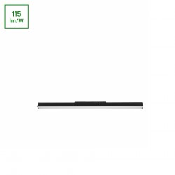 SYSTEM SHIFT BASIC - LINE M oprawa liniowa 600mm 20W 3000K czarny WLD+70008WW