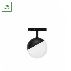 SYSTEM SHIFT BASIC - GLOBE oprawa kula 90mm 10W 3000K czarny WLD+70001WW