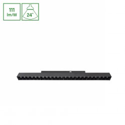 SYSTEM SHIFT BASIC - GRID M oprawa liniowa 330mm 18W 3000K czarny WLD+70011WW