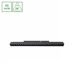 SYSTEM SHIFT BASIC - GRID M oprawa liniowa 330mm 18W 3000K czarny WLD+70011WW
