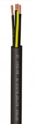 Przewód sterowniczy BiT 500 BLACK FR 5G1,5 300/500V SB1898 klasa Eca /bębnowy/