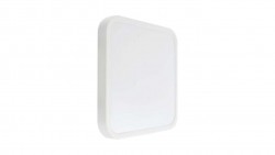 Plafoniera LED 18W 1830lm 3000K IP44 Kwadrat fi250 Mleczny Biała Ramka 76241
