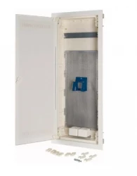 Rozdzielnica multimedialna podtynk. G-K IP30 1x14 superpłaska, drzwi wifi KLV-60HWM-W-SF 302425