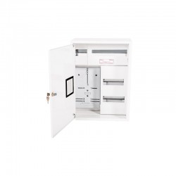 Szafka licznikowa 1x3F-36 modułów natynkowa IP40 z zamkiem A-RZ7