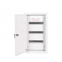 Rozdzielnica modułowa 3x12 podtynkowa IP40 z zamkiem A-RW3