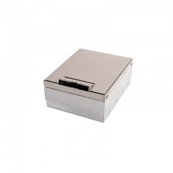 Puszka podłogowa ze stali nierdzewnej szczotkowana max 2x4 mod 95x244x198mm PP8M-B