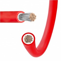 Kabel fotowoltaiczny H1Z2Z2-K 1x4 czerwony HAR Eca PV 18048770 /bębnowy/