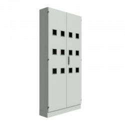 Rozdzielnica licznikowa wnękowa 12 liczników 3F ALFA-TL-12,0/W