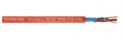Kabel instalacyjny ognioodporny HTKSHekw FE180 PH90/E30-E90 1x2x0,8 czerwony 1639 001 23