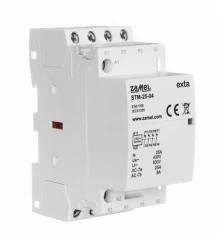 Stycznik modułowy instalacyjny 25A 4R 230V AC typ: STM-25-04 EXT10000294