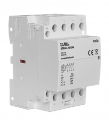 Stycznik modułowy instalacyjny 63A, 4xNO, 24V AC/DC, typ: STM-63-40/24V EXT10000300