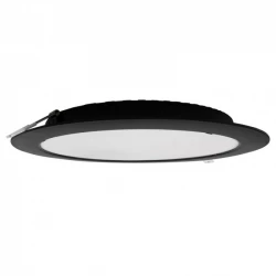 DOWNLIGHT P/T OKRĄG 24W 4000K CZARNY DL-1  EC20466