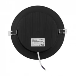 DOWNLIGHT P/T OKRĄG 18W 4000K CZARNY DL-1 EC20465