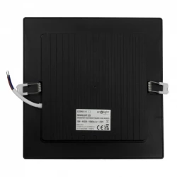 DOWNLIGHT P/T KWADRAT 18W 4000K CZARNY DL-1 EC20469