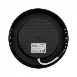 DOWNLIGHT N/T OKRĄG 12W 4000K CZARNY DL-1  EC20472