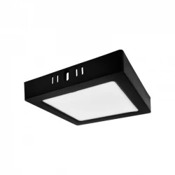 DOWNLIGHT N/T KWADRAT 12W 4000K CZARNY DL-1  EC20476