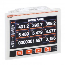 Analizator parametrów sieci rozbudowa 3 modułami EXP wbudowane porty RS485 i Ethernet kompatybilny z EASY BRANCH DMG9000
