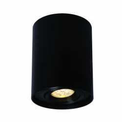 CHLOE GU10 NATYNKOWA GU10 250V IP20 94x125mm CZARNY OKRĄGŁA RUCHOMA SLIP004009