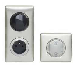Celiane with Netatmo zestaw startowy podstawowy (gniazdo control łącznik bezprzewodowy wyjście/powrót) tytanowy 067770