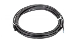 Złącze żeńskie M8 proste 3-piny kabel 5m PUR XZCP0166L5
